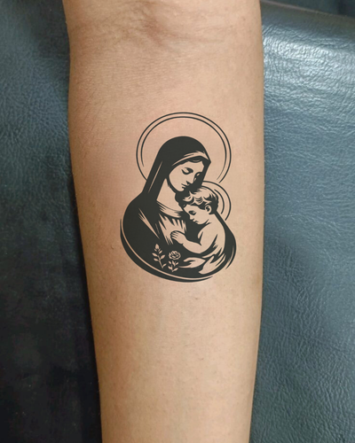 Mother Merry Semi Permanent Tattoo