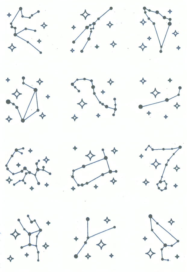 Celestial Spark: Star Constellation Tattoo Collection - Ink Sansar