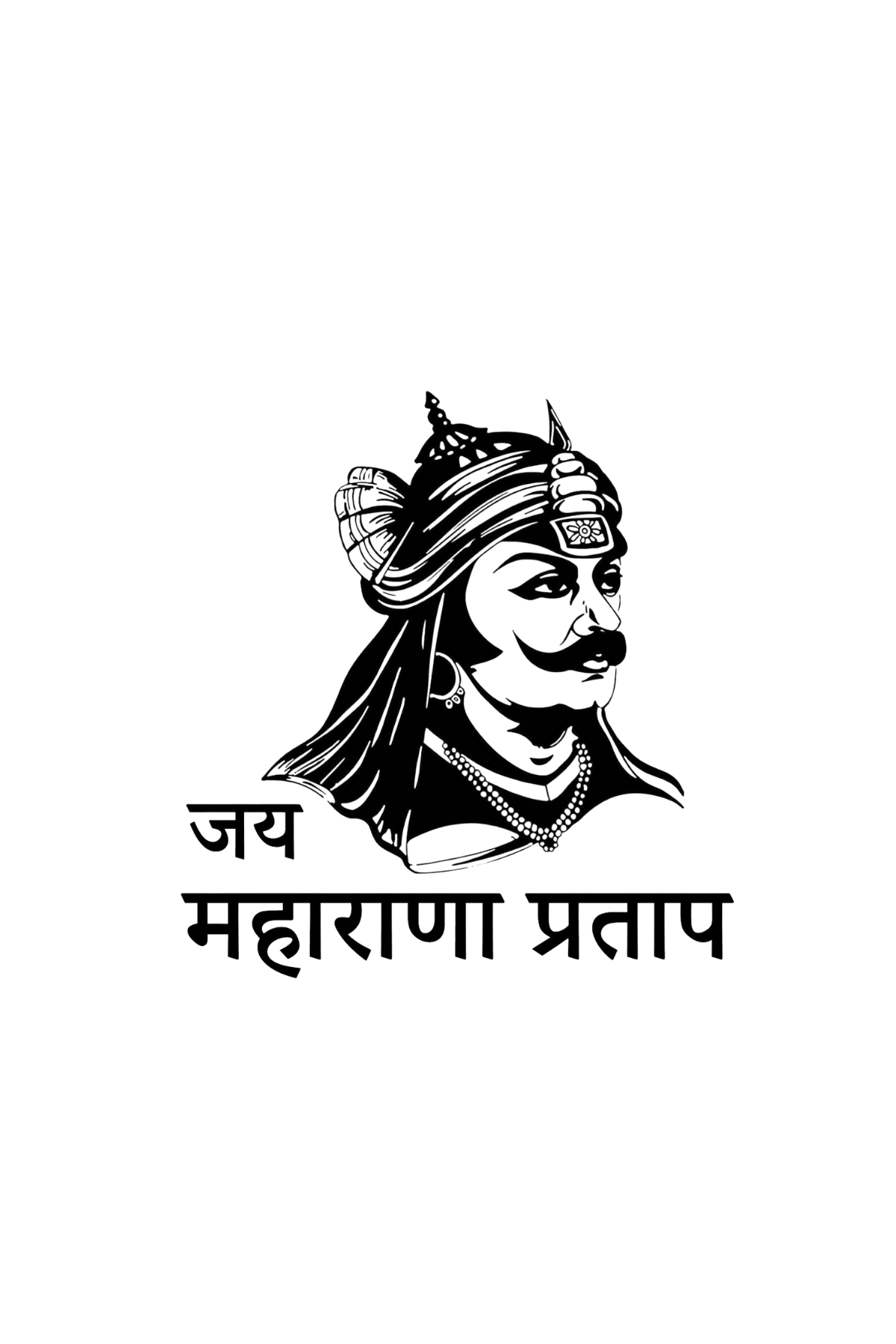 Maharana Pratap Face Semi Permanent Tattoo - Ink Sansar