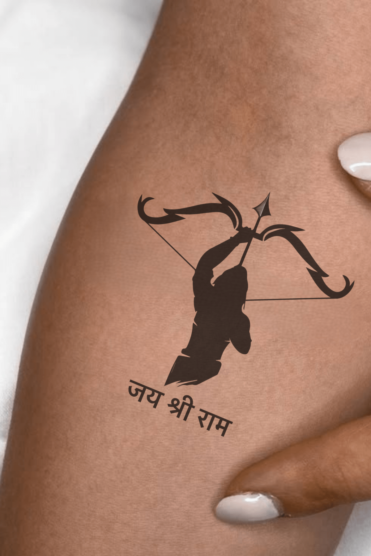Ram Semi permanent Tattoo - Ink Sansar