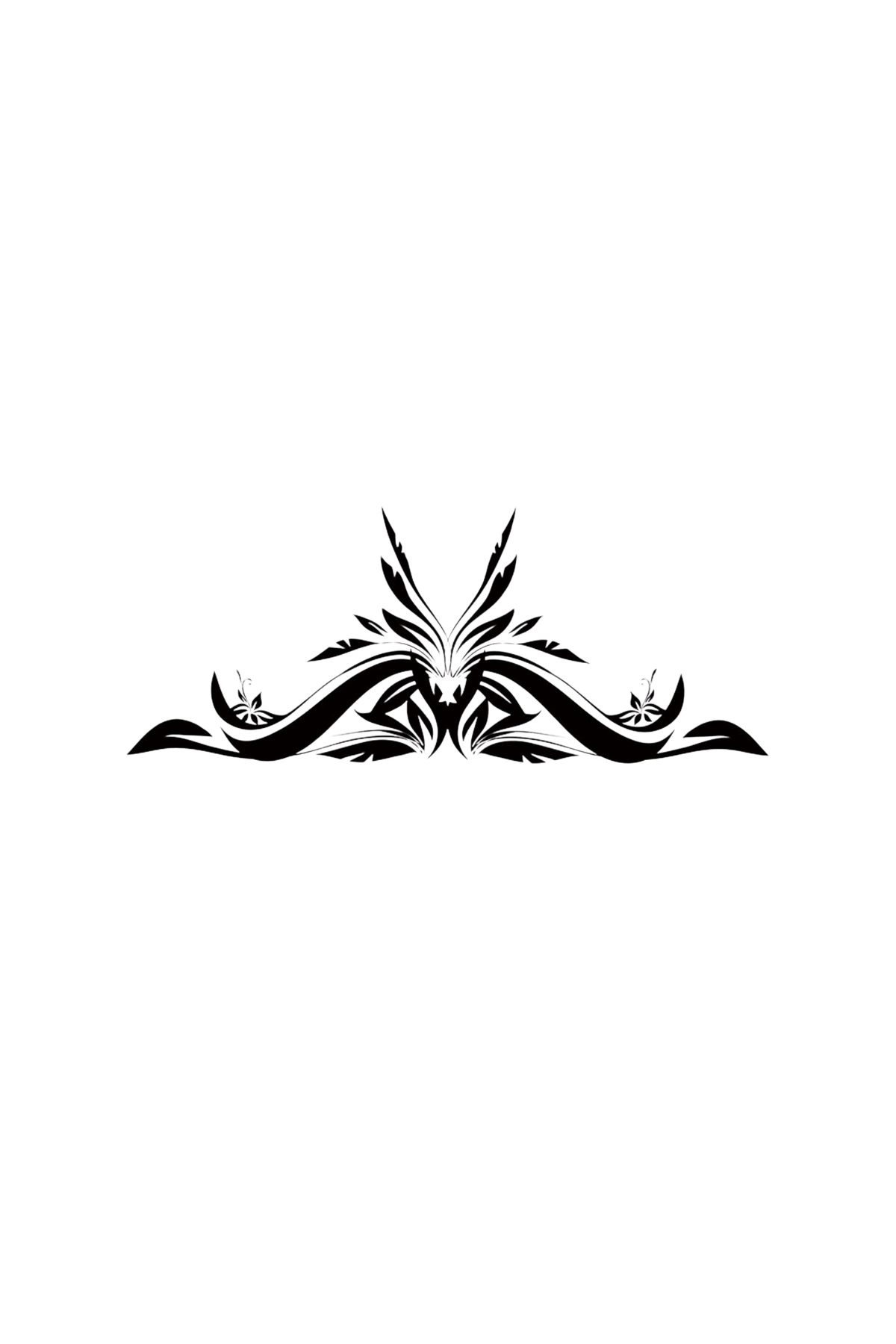 Royal Lotus Mandala Semi - Permanent Tattoo - Ink Sansar