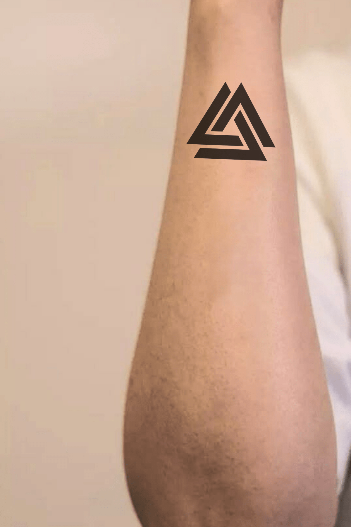 Thick Double Viking Knot Semi Permanent Tattoo - Ink Sansar