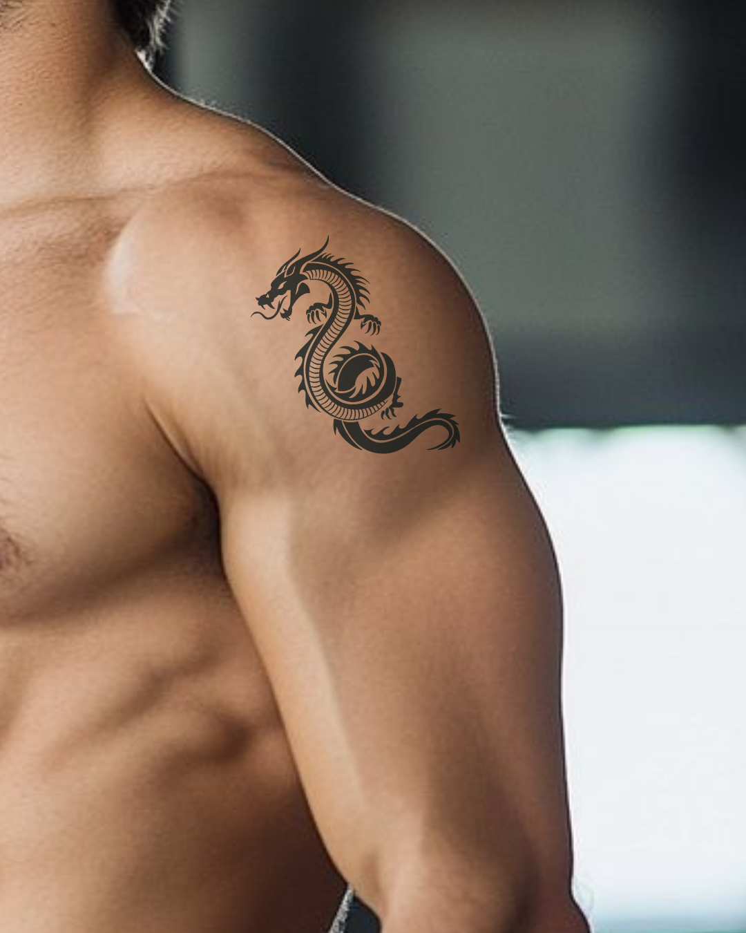 Dragon Semi Permanent Tattoo