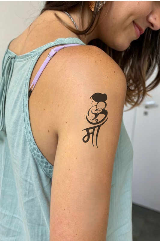 Maa Semi Permanent tattoo