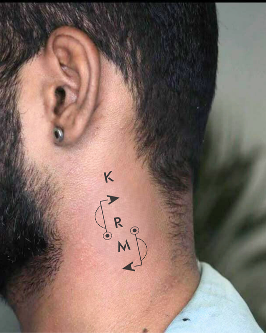 Karma Semi Permanent Tattoo