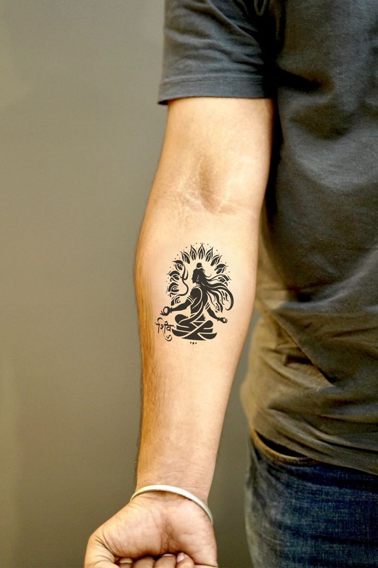 Lord Shiva Semi Permanent Tattoo
