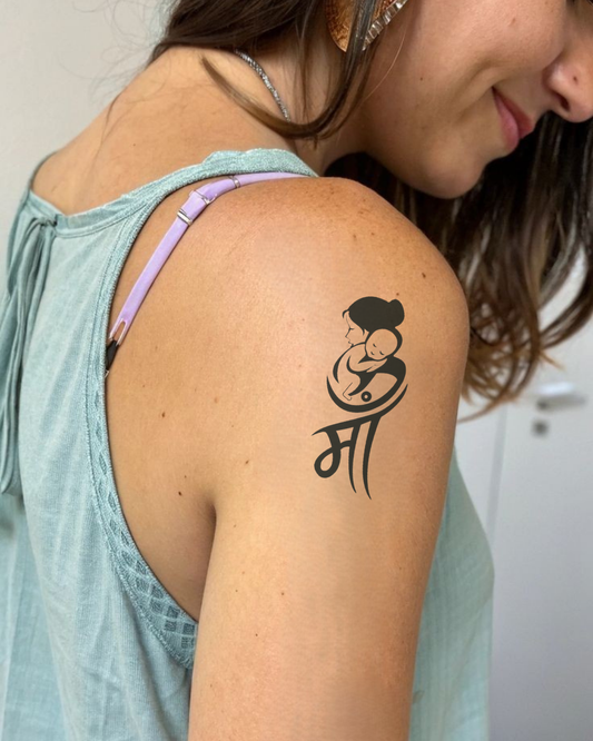 Maa Semi Permanent tattoo
