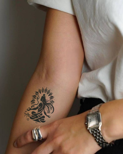 Lord Shiva Semi Permanent Tattoo