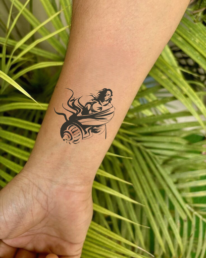 Lord Hanuman Semi Permanent Tattoo