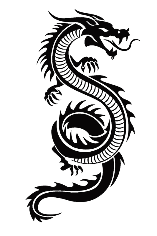 Dragon Semi Permanent Tattoo