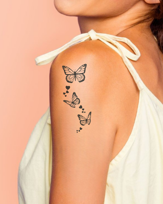 Butterfly Semi Permanent Tattoo