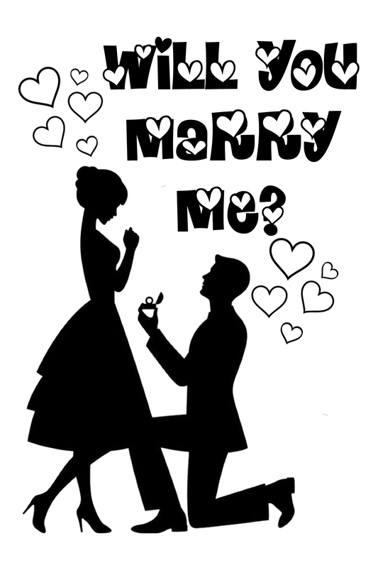 Will You Marry Me Semi Permanent Tattoo