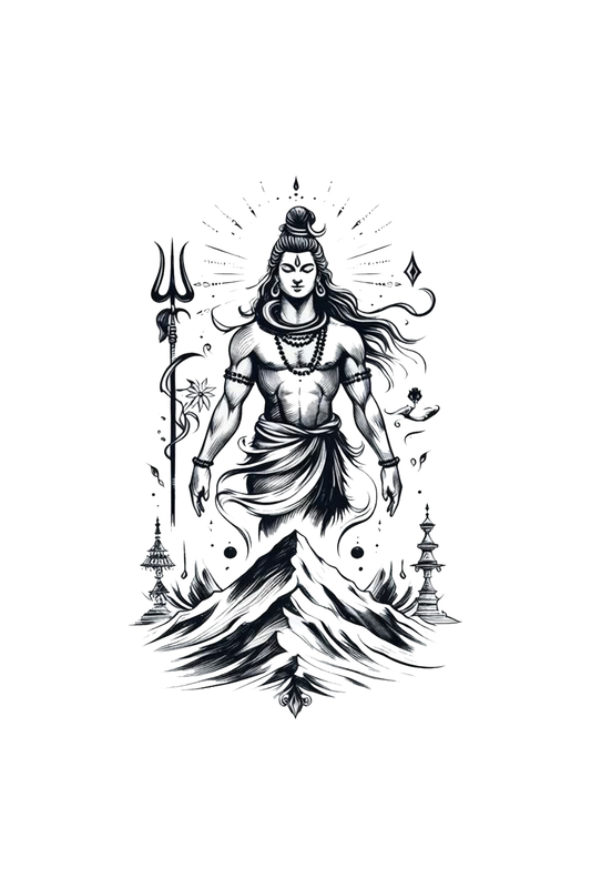 Shiva Semi Permanent Tattoo