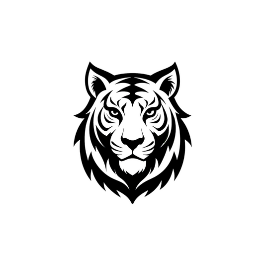 Tiger Face Semi Permanent Tattoo
