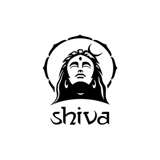 Lord Shiva With Chakra Semi Permanent Tattoo