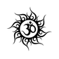 Om Semi Permanent Tattoo