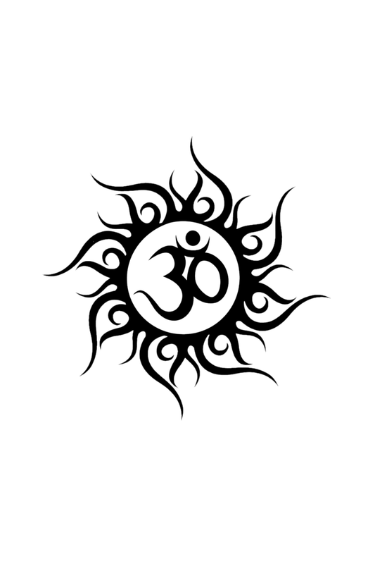 Om Semi Permanent Tattoo