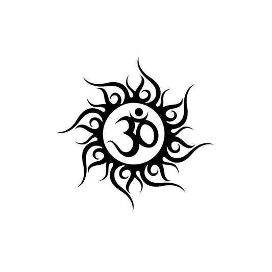 Om Semi Permanent Tattoo