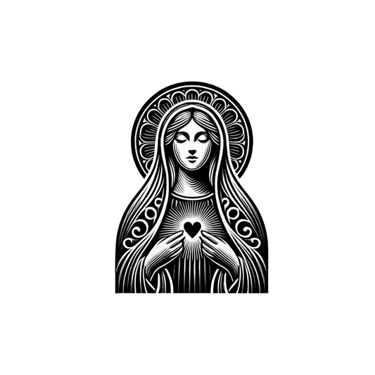 Mother Merry Back Chakra Semi Permanent Tattoo