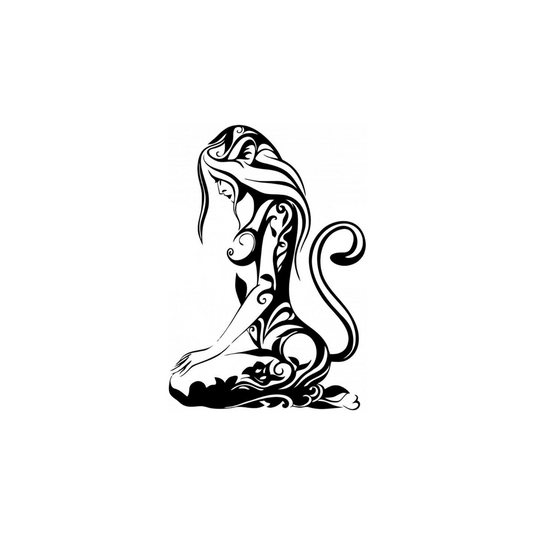 Cat Girl Semi Permanent Tattoo