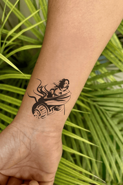 Lord Hanuman Semi Permanent Tattoo - Ink Sansar