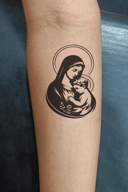 Mother Merry Semi Permanent Tattoo - Ink Sansar