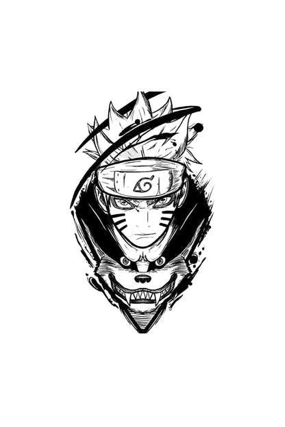 Naruto Semi Permanent Tattoo - Ink Sansar