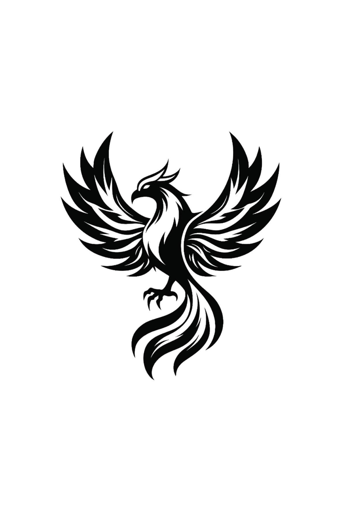 Phoenix Bird Semi Permanent Tattoo - Ink Sansar