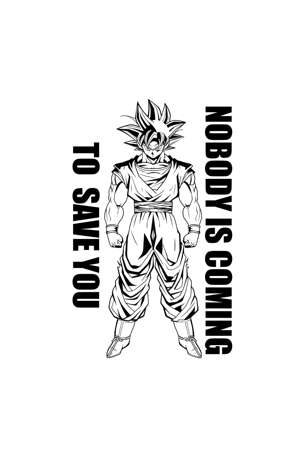 Son Goku Semi Permanent Tattoo - Ink Sansar